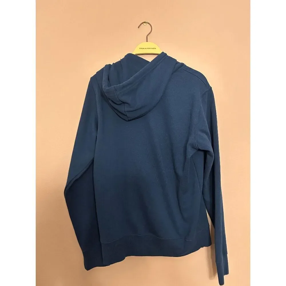 True Religion Men's Buddha Long Sleeve Pullover Hoodie Navy Poseidon Blue Size S